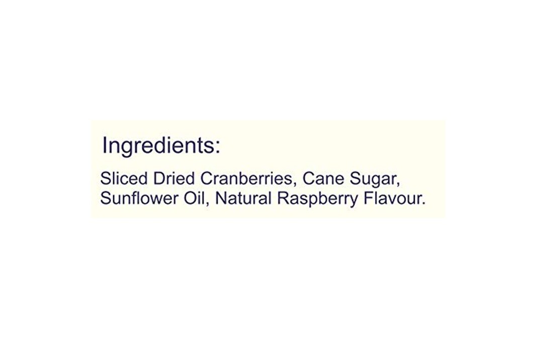 Plant Fresh Sliced Dried Cranberries    Pack  120 grams